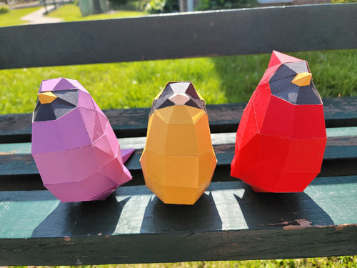 Birds Model - PAPERCRAFT WORLD