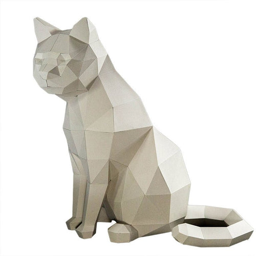 3D Cat Model - PAPERCRAFT WORLD