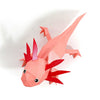 Axolotl 3D Paper Model, Lamp - PAPERCRAFT WORLD