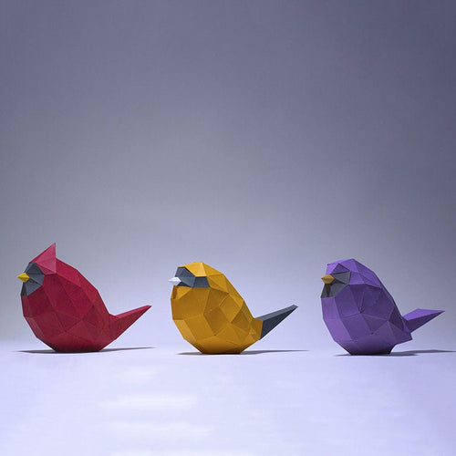 Birds Model - PAPERCRAFT WORLD