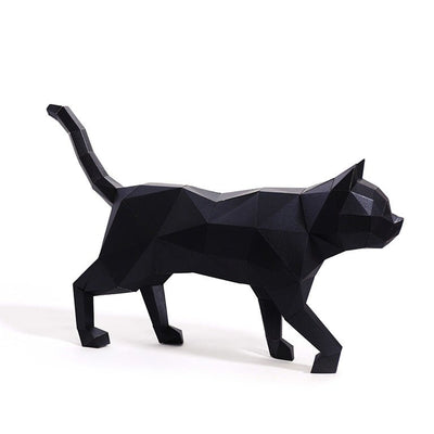 Black Cat Model | 3D Papercraft Cat - PAPERCRAFT WORLD