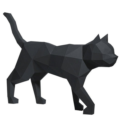 Black Cat Model | 3D Papercraft Cat - PAPERCRAFT WORLD