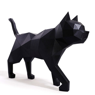 Black Cat Model | 3D Papercraft Cat - PAPERCRAFT WORLD