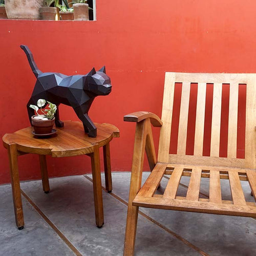 Black Cat Model | 3D Papercraft Cat - PAPERCRAFT WORLD