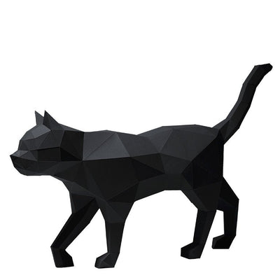 Black Cat Model | 3D Papercraft Cat - PAPERCRAFT WORLD