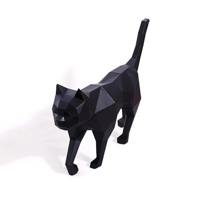 Black Cat Model | 3D Papercraft Cat - PAPERCRAFT WORLD