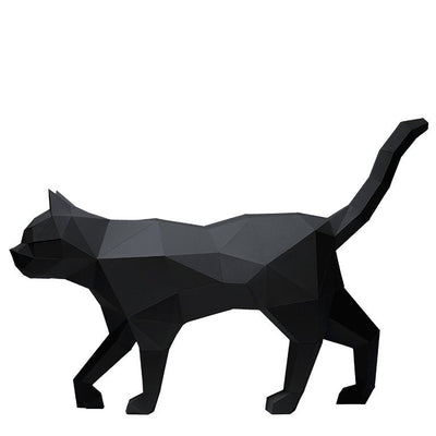 Black Cat Model | 3D Papercraft Cat - PAPERCRAFT WORLD