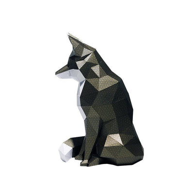 Black Fox Model - Limited Edition - PAPERCRAFT WORLD