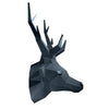 Deer Head Wall Art - Grey Sapphire Limited Edition - PAPERCRAFT WORLD