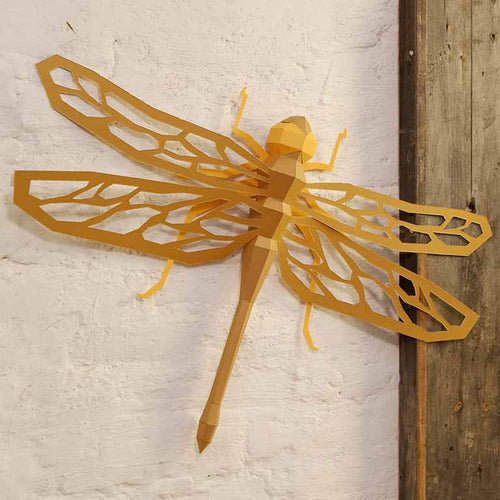 Dragonfly Papercraft Wall Art - PAPERCRAFT WORLD