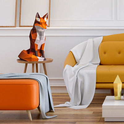 Fox 3D Model - PAPERCRAFT WORLD