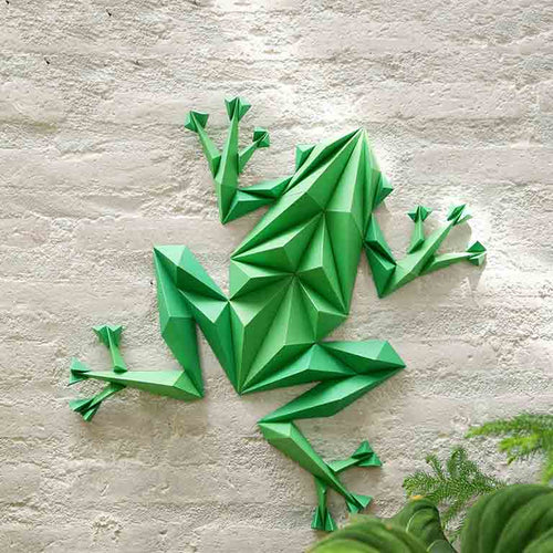 Frog Wall Art - PAPERCRAFT WORLD