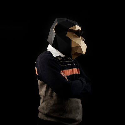 Gorilla Mask - PAPERCRAFT WORLD