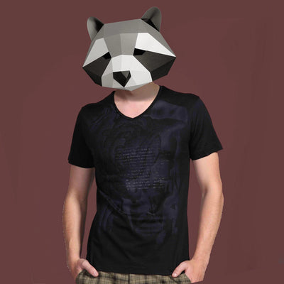 Raccoon Mask (For Children)