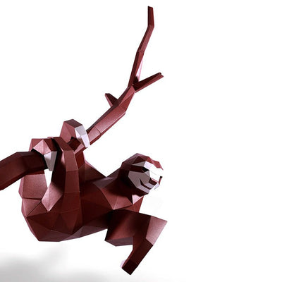 Hanging Sloth 3D Model - PAPERCRAFT WORLD