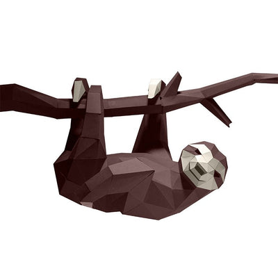 Hanging Sloth 3D Model - PAPERCRAFT WORLD
