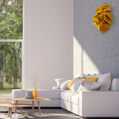 Lion Head Wall Art Decor - PAPERCRAFT WORLD