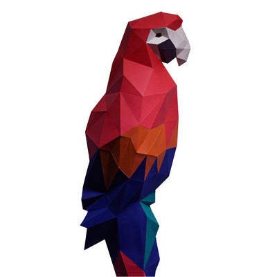 Macaw Wall Art - PAPERCRAFT WORLD