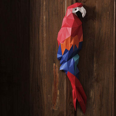 Macaw Wall Art - PAPERCRAFT WORLD