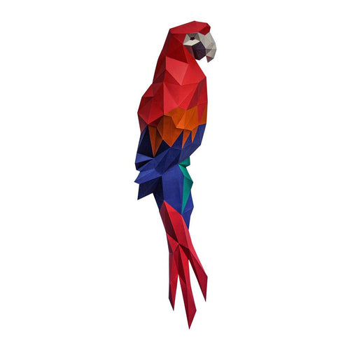 Macaw Wall Art - PAPERCRAFT WORLD