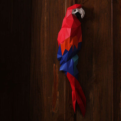 Macaw Wall Art - PAPERCRAFT WORLD