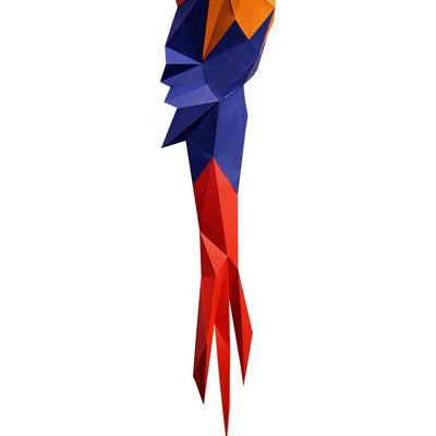 Macaw Wall Art - PAPERCRAFT WORLD