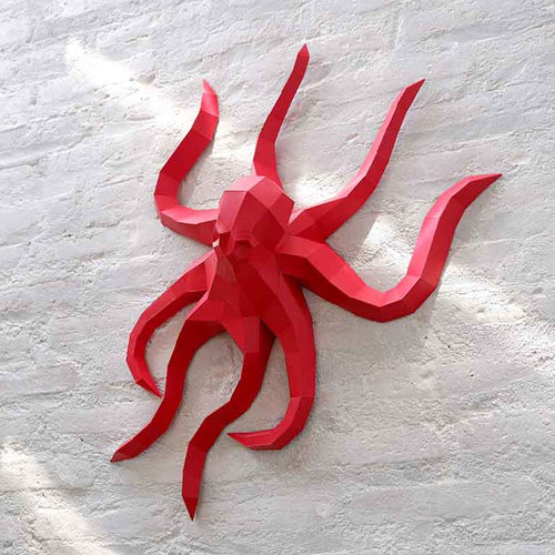 Octopus Wall Art - PAPERCRAFT WORLD