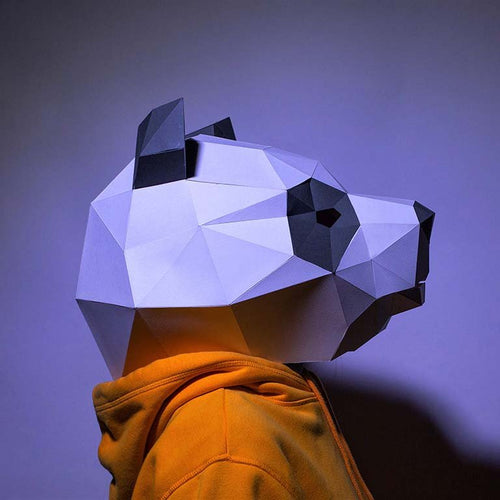 Panda Mask - PAPERCRAFT WORLD