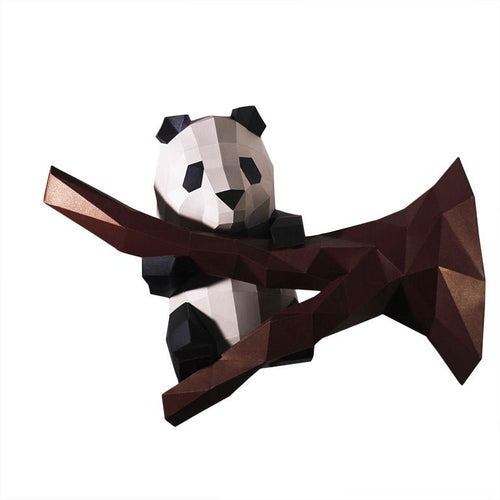 Panda Model Paper Wall Art - PAPERCRAFT WORLD