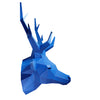 Deer Head Wall Art - Blue Limited Edition
