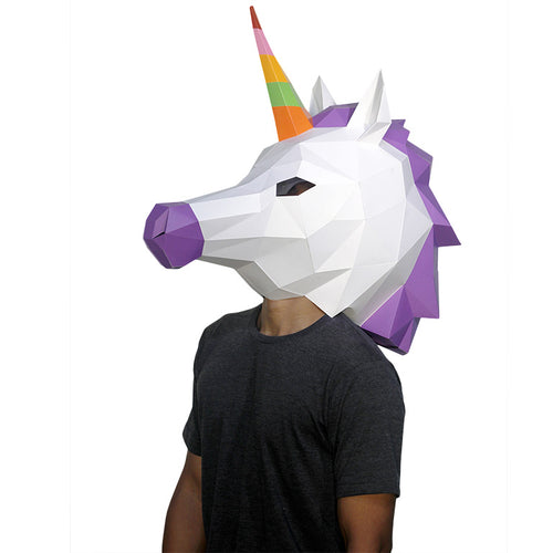 Unicorn Head Mask