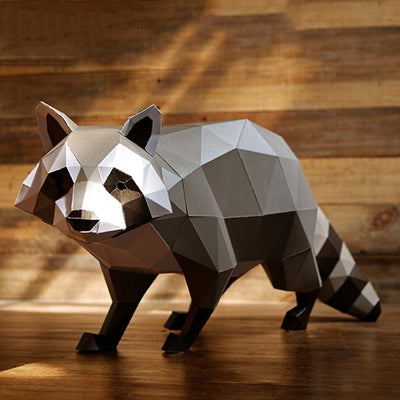Raccoon Model - PAPERCRAFT WORLD