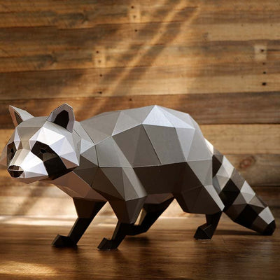 Raccoon Model - PAPERCRAFT WORLD