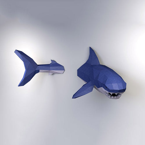 Shark Wall Art - PAPERCRAFT WORLD