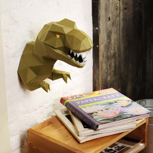 T-Rex Wall Art - PAPERCRAFT WORLD