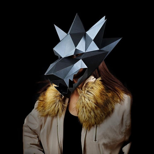 Werewolf Party Mask - PAPERCRAFT WORLD