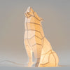 Wolf 3D Paper Model, Lamp - PAPERCRAFT WORLD