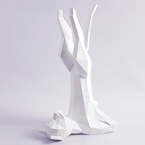Yoga Cat 3D Paper Model, Lamp - PAPERCRAFT WORLD
