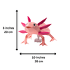 Axolotl Papercraft 3D Model (Can Be Converted to A Lamp)