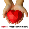 Hanging Heart Papercraft Wall Art