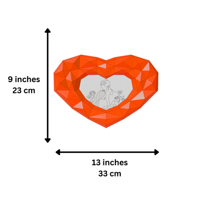 Heart Photo Frame Wall Art