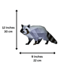 3D Raccoon DIY Papercraft