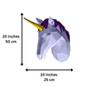 Unicorn Head Wall Mount for Home Decor (DIY Papercraft)