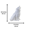 Wolf 3D Paper Model, Lamp